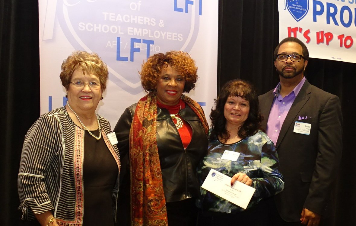 St. Tammany para Karen Hernandez wins LFT/PSRP scholarship United